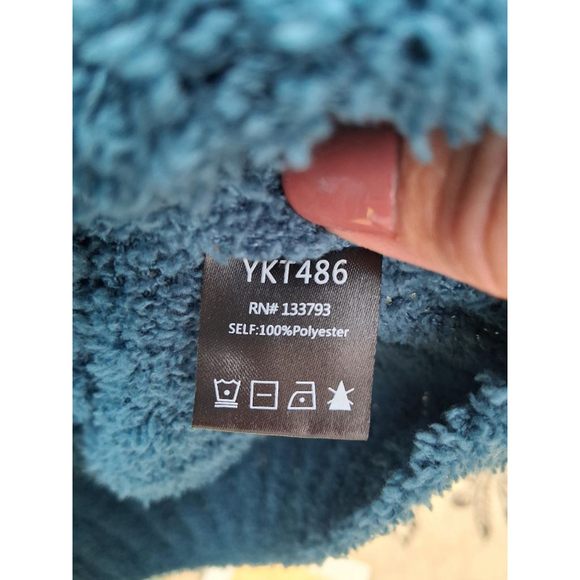 POL TEAL Ribbed Crew Neck Sweater - Picture 7 of 9